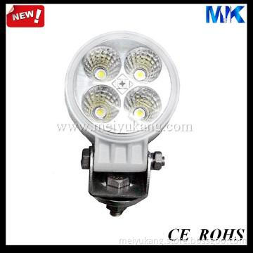 12W Round IP67 Aluminum Epistar LED Working Lights